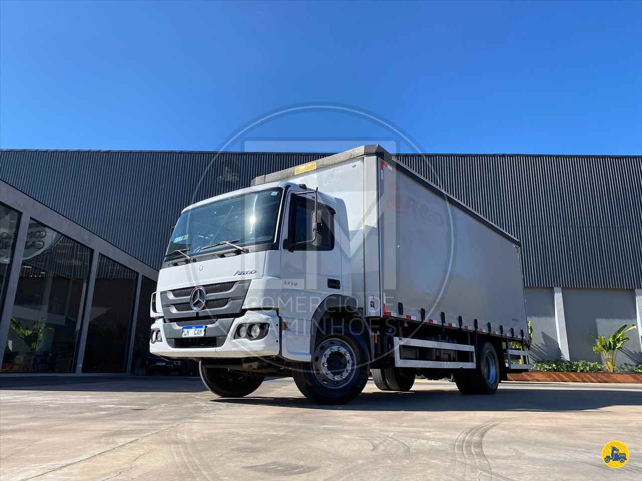 CAMINHAO MERCEDES-BENZ MB 1719 Baú Sider 3/4 4x2 LM Caminhões CAJAMAR SÃO PAULO SP